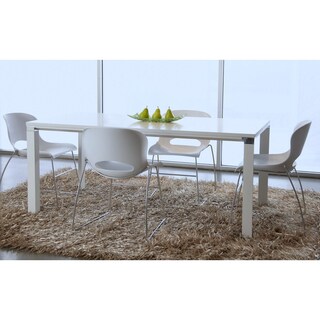 Contemporary White Dining Table