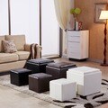Classic 2-piece Storage Ottoman with Serving Tray