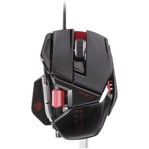 Mad Catz R.A.T. 7 Gaming Mouse for PC and Mac - Gloss Black