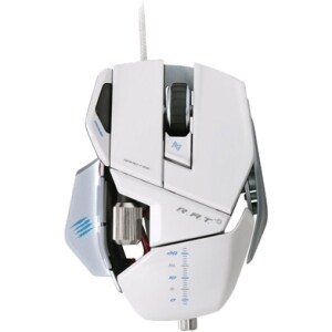 Mad Catz R.A.T. 5 Gaming Mouse for PC and Mac - White