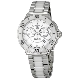 Tag Heuer Women's Steel and Ceramic 'Formula 1' Watch