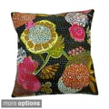 Ethnic Kantha Work Pillow Cover (India)