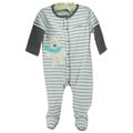 Organically Grown� Infant 'Polar Bear Stripes' Organic Cotton Coveralls