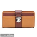 Dasein Women's Color-blocked Bi-fold Wallet