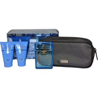 Versace Man Eau Fraiche Men's 4-piece Gift Set