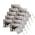 TENS Premium White Electrodes 2 x 2 Square (Pack of 40)