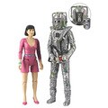 Doctor Who Peri and Rogue Cyberman