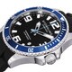 Stuhrling Original Men's Regatta Champion Sport Water-Resistant Rubber Strap Watch