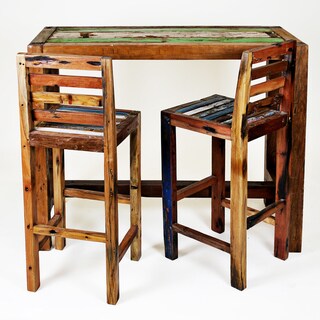 Ecologica Reclaimed Wood Bar Table