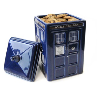 Doctor Who TARDIS Ceramic Cookie Jar