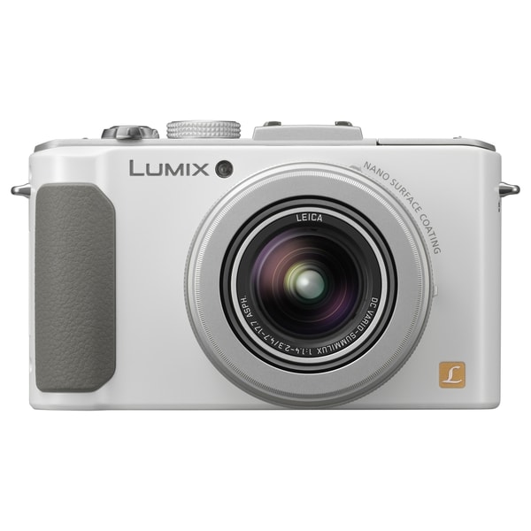 Panasonic Lumix DMC-LX7 10.1 Megapixel Compact Camera - White