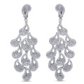 Miadora 14k White Gold 4 1/2ct TDW Diamond Earrings (G-H, SI1-SI2)