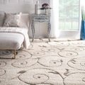 Rug Collective Posh Ivory Shag Rug
