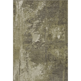 Arrakis Green/ Taupe Rug (3'9 x 5'6)