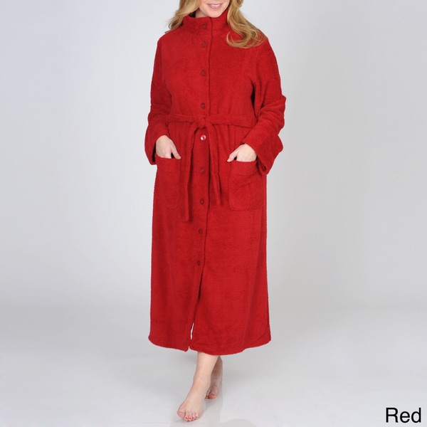 Women's robes that button