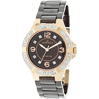 Anne Klein Women's Brown Ceramic Watch