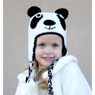 Knitnut Handmade Baby Panda Knit Hat