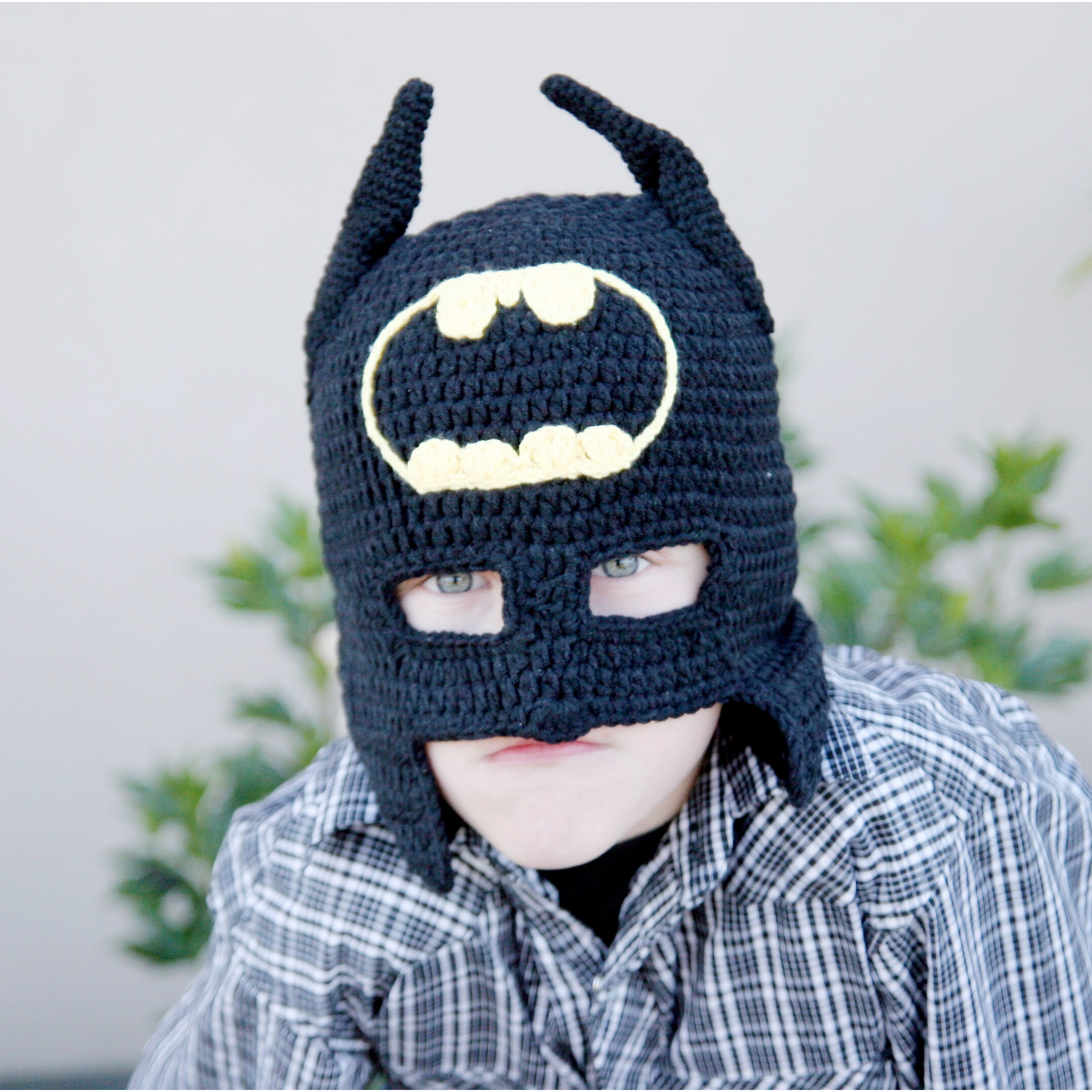 Handmade Superhero Knit Hat and Cowl Overstock Shopping The Best