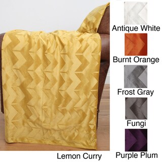 Chevron Brushed Microplush 50 x 60 Throw