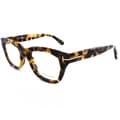 Tom Ford Unisex Vintage Tortoise Plastic Eyeglasses