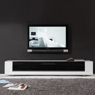 Roma Remix Infrared-remote Compatible White TV Stand