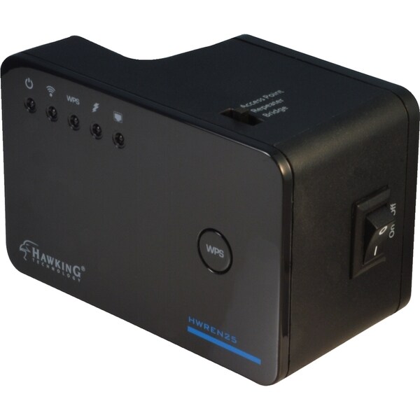 Hawking HWREN25 IEEE 802.11n 300 Mbps Wireless Range Extender - ISM B