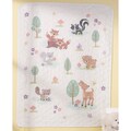 Forest Friends Crib Cover Stamped Cross Stitch Kit-34"X43"