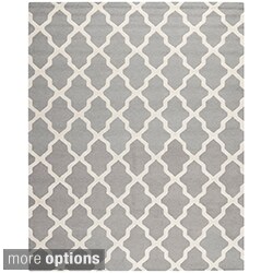Hot Deal Safavieh Handmade Moroccan Cambridge Silver Wool Rug