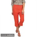 Celebrating Grace Women's Croquet Crop Pant