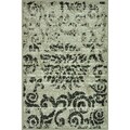 Arrakis Beige/ Charcoal Rug (2'0 x 3'0)