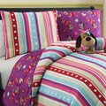 Poodle Reversible 4-piece Comforter Set