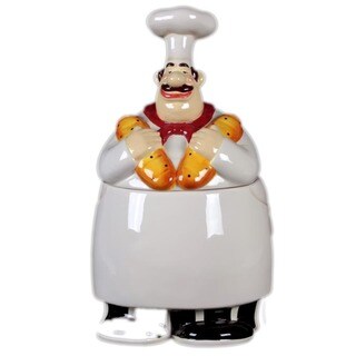 Urban Trends Collection 13-inch Ceramic Chef Canister