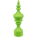 Small Resin Finial Green