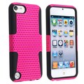 BasAcc Black/ Pink Hybrid Case for Apple iPod Touch Generation 5