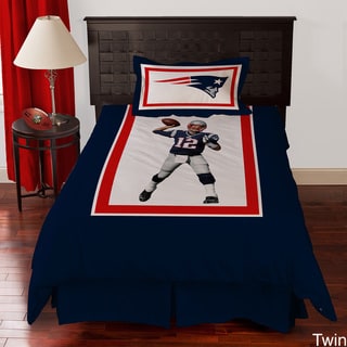 New England Patriots Tom Brady 4-piece Comforter Set