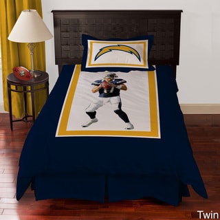 San Diego Chargers Philip Rivers 4-piece Comforter Set