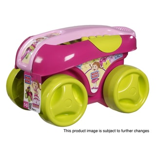 Mega Bloks Build 'n Go 25-piece Pink Wagon