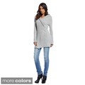 Elan Women's Hooded Cardigan with Pin