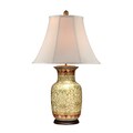 Empress Pattern Round Table Lamp