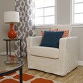 Harrison Off-white Twill Chair