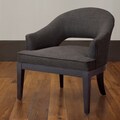 Crystal Charcoal Accent Chair