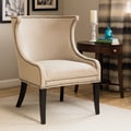 Demi Ritual Linen Accent Wing Chair