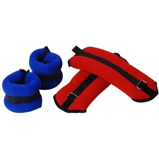 Valor Fitness EH-36 Ankle Weights 2-3 lb Set (K)-Image