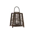 Urban Trends Collection 13-inch Brown Wooden Lantern