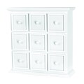 Doodlebug White 9-drawer Apothecary Chest