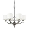 Avignon 6-light Satin Nickel Chandelier