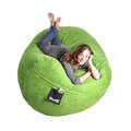 Slacker Sack 6-foot Lime Oval Microfiber/ Foam Bean Bag