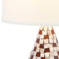 Indoor 1-light Mother of Pearl Brown Table Lamps (Set of 2)