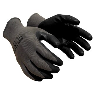 Azusa Safety 13-Gauge Grey Nylon Shell Working Gloves with Palm Coating