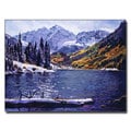 David Lloyd Glover 'Rocky Mountain Solitude' Canvas